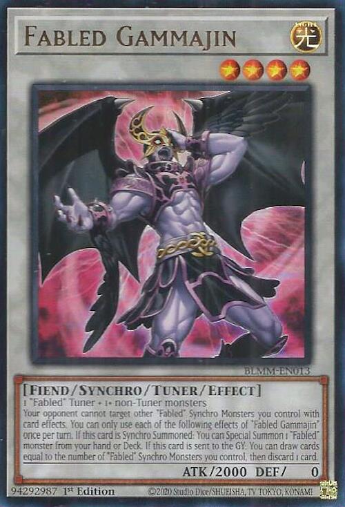 Fabled Gammajin [BLMM-EN013] Ultra Rare | Good Games Adelaide SA