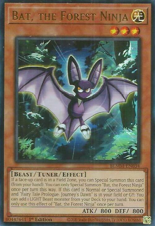 Bat, the Forest Ninja [BLMM-EN034] Ultra Rare | Good Games Adelaide SA