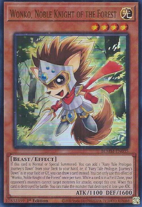 Wonko, Noble Knight of the Forest [BLMM-EN035] Ultra Rare | Good Games Adelaide SA