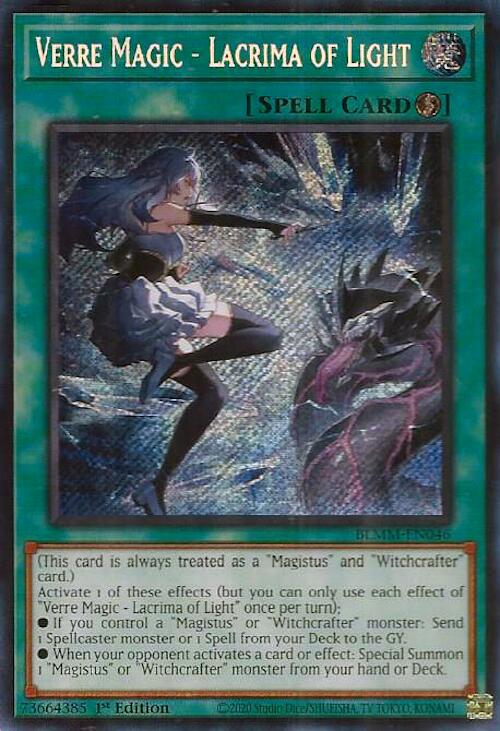 Verre Magic - Lacrima of Light [BLMM-EN046] Secret Rare | Good Games Adelaide SA