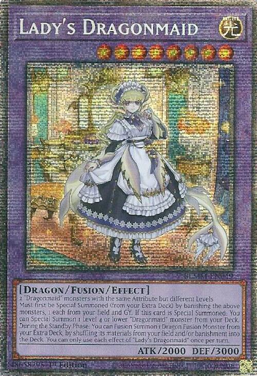 Lady's Dragonmaid (Starlight Rare) [BLMM-EN049] Starlight Rare | Good Games Adelaide SA