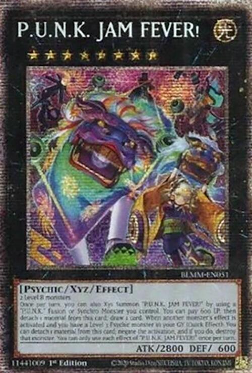 P.U.N.K. JAM FEVER! (Starlight Rare) [BLMM-EN051] Starlight Rare | Good Games Adelaide SA