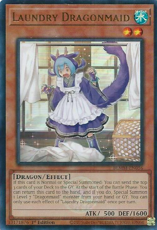 Laundry Dragonmaid [BLMM-EN056] Ultra Rare | Good Games Adelaide SA