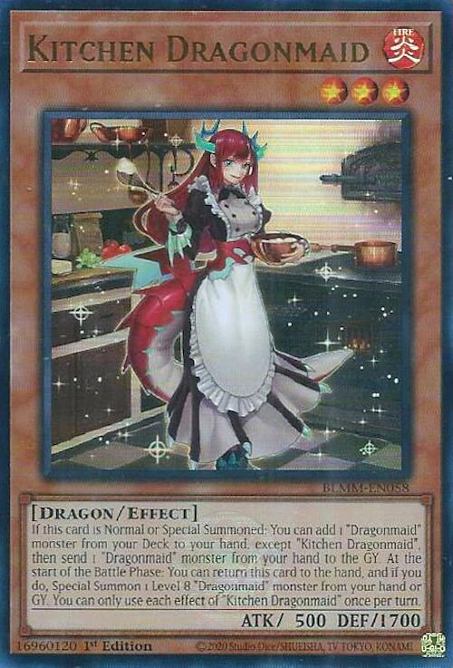 Kitchen Dragonmaid [BLMM-EN058] Ultra Rare | Good Games Adelaide SA