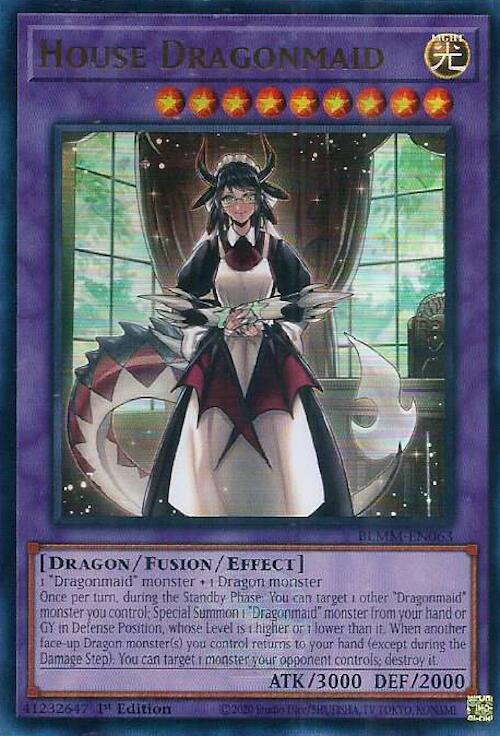 House Dragonmaid [BLMM-EN063] Ultra Rare | Good Games Adelaide SA