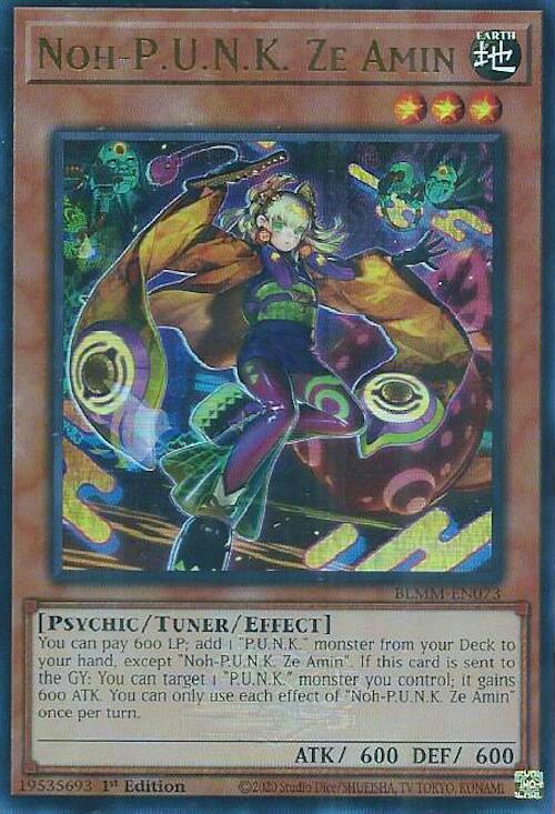 Noh-P.U.N.K. Ze Amin [BLMM-EN073] Ultra Rare | Good Games Adelaide SA