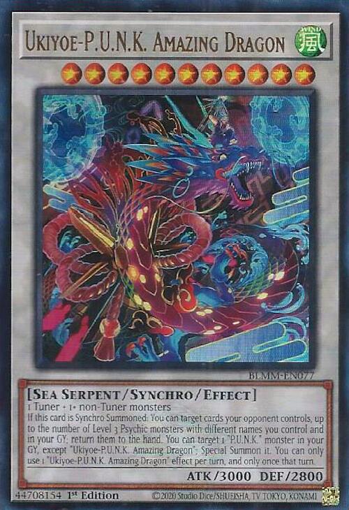 Ukiyoe-P.U.N.K. Amazing Dragon [BLMM-EN077] Ultra Rare | Good Games Adelaide SA