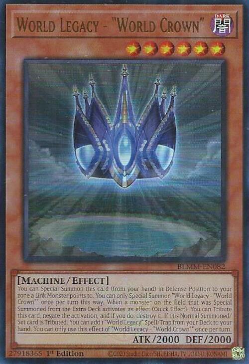 World Legacy - "World Crown" [BLMM-EN082] Ultra Rare | Good Games Adelaide SA
