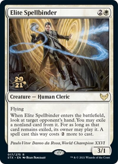 Elite Spellbinder [Strixhaven: School of Mages Prerelease Promos] | Good Games Adelaide SA