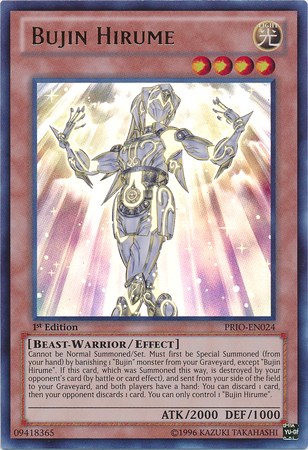 Bujin Hirume [PRIO-EN024] Ultra Rare | Good Games Adelaide SA