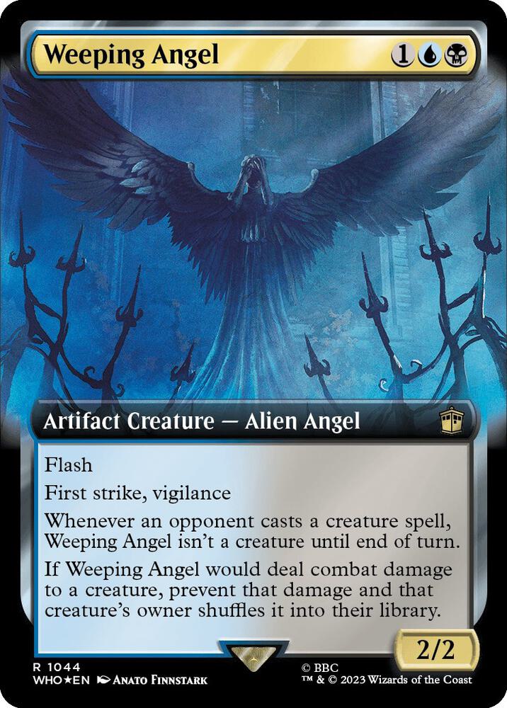 Weeping Angel 1044 (Universes Beyond: Doctor Who)  - Foil | Good Games Adelaide SA