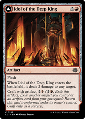 Idol of the Deep King // Sovereign's Macuahuitl [The Lost Caverns of Ixalan] | Good Games Adelaide SA