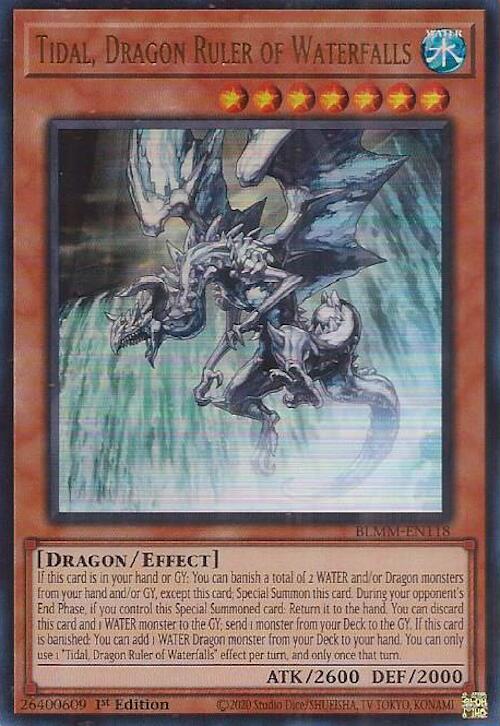 Tidal, Dragon Ruler of Waterfalls [BLMM-EN118] Ultra Rare | Good Games Adelaide SA