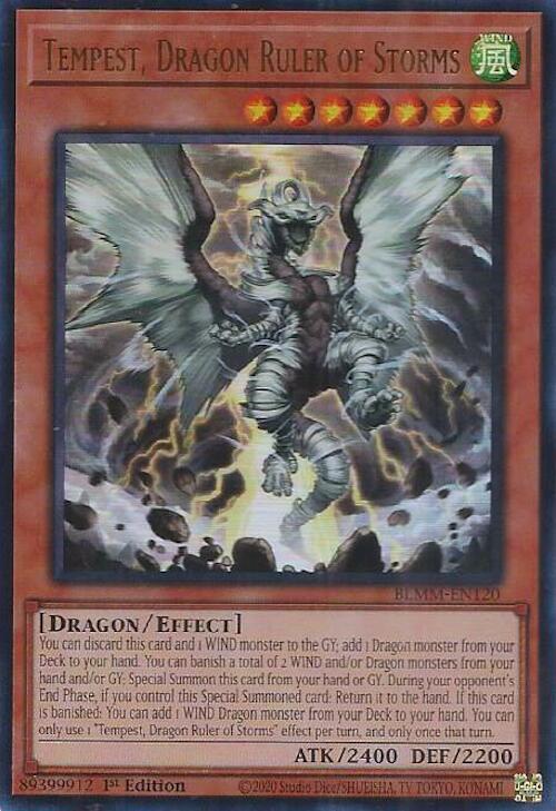 Tempest, Dragon Ruler of Storms [BLMM-EN120] Ultra Rare | Good Games Adelaide SA