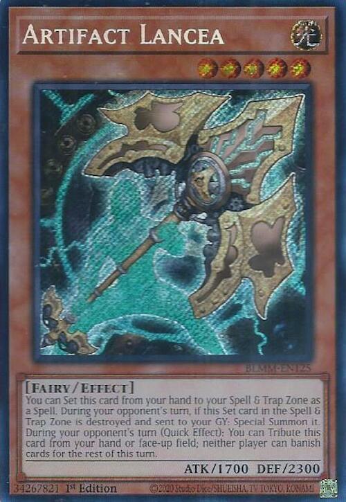 Artifact Lancea [BLMM-EN125] Secret Rare | Good Games Adelaide SA