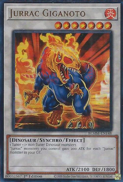 Jurrac Giganoto [BLMM-EN148] Ultra Rare | Good Games Adelaide SA