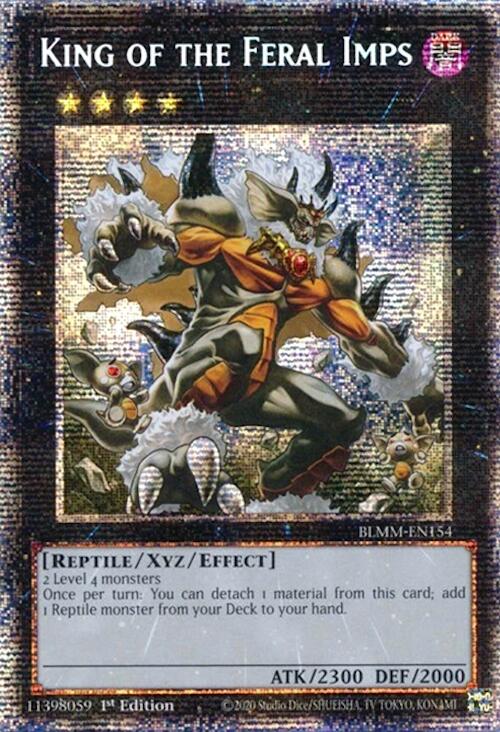 King of the Feral Imps (Starlight Rare) [BLMM-EN154] Starlight Rare | Good Games Adelaide SA