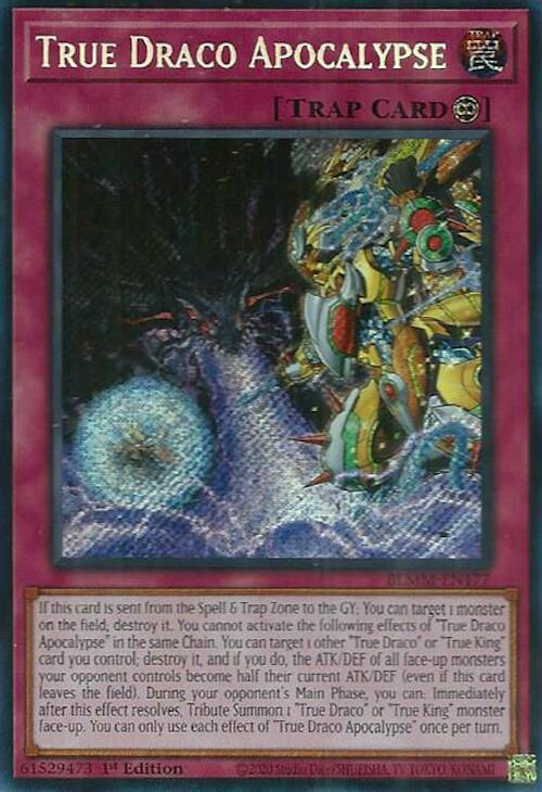 True Draco Apocalypse [BLMM-EN177] Secret Rare | Good Games Adelaide SA