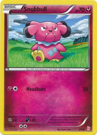 Snubbull (27/30) [XY: Trainer Kit - Sylveon] | Good Games Adelaide SA