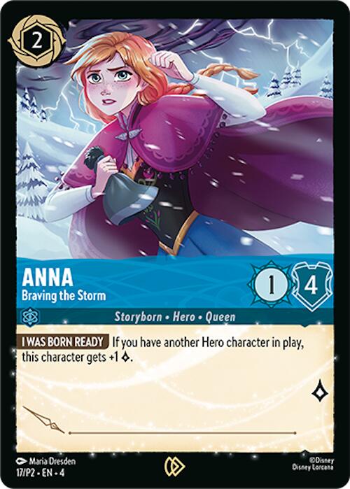Anna - Braving the Storm (17/P2) [Promo Cards] | Good Games Adelaide SA