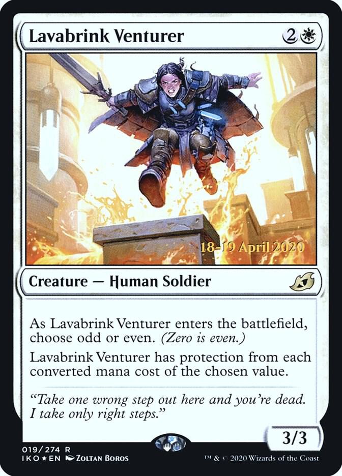 Lavabrink Venturer 19 (Prerelease Cards)  - Foil | Good Games Adelaide SA