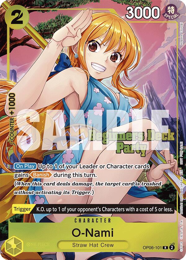 O-Nami (ST-23 - ST-28 Beginners Deck Party) [Winner] [One Piece Promotion Cards] | Good Games Adelaide SA