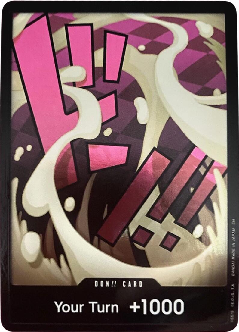 DON!! Card (Katakuri) (Double Pack Set Vol. 7) [A Fist of Divine Speed] | Good Games Adelaide SA