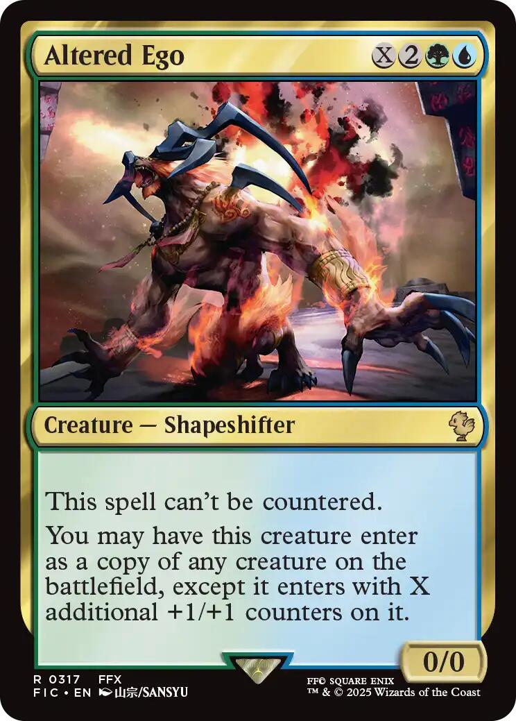 Altered Ego (Surge Foil) [FINAL FANTASY Commander] | Good Games Adelaide SA