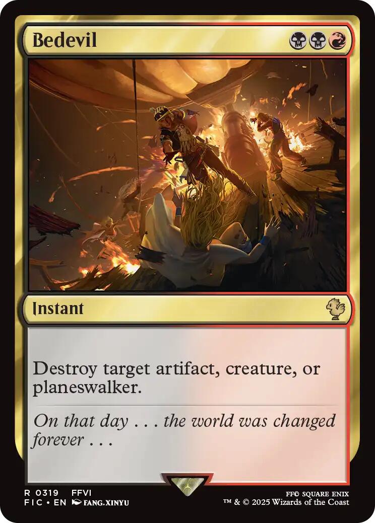 Bedevil (Surge Foil) [FINAL FANTASY Commander] | Good Games Adelaide SA