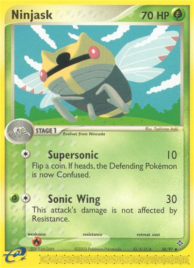 Ninjask (38/97) [EX: Dragon] | Good Games Adelaide SA