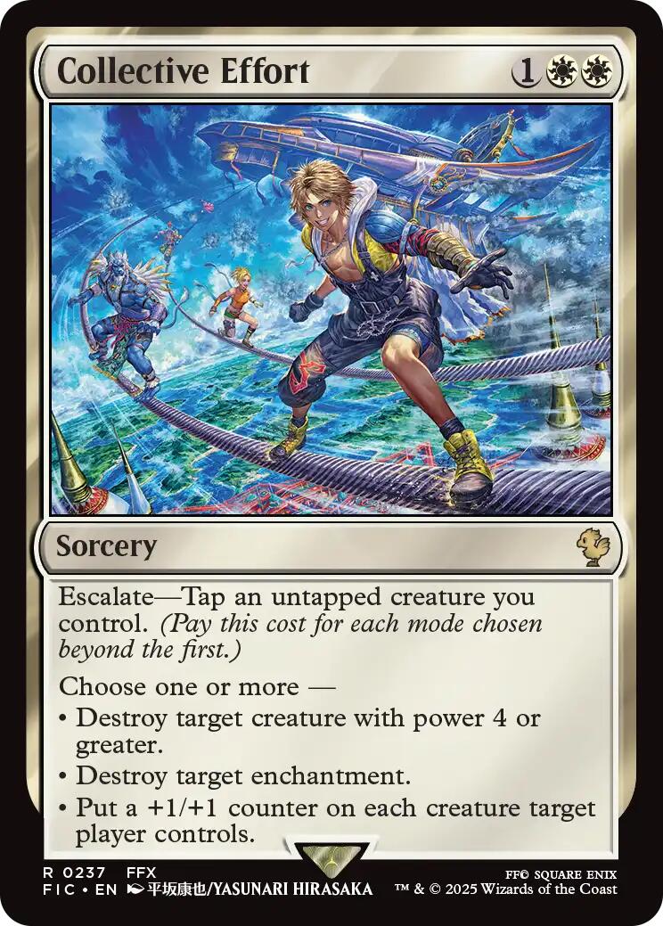 Collective Effort (Surge Foil) [FINAL FANTASY Commander] | Good Games Adelaide SA