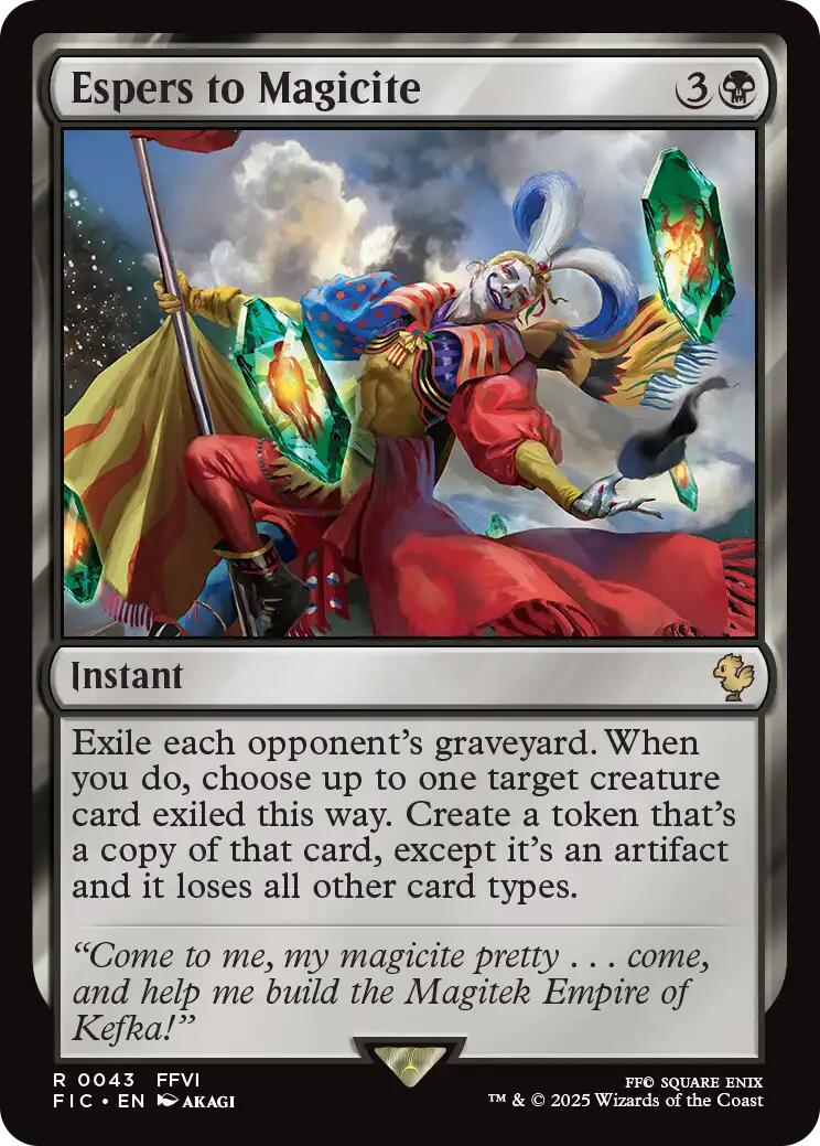 Espers to Magicite (Surge Foil) [FINAL FANTASY Commander] | Good Games Adelaide SA
