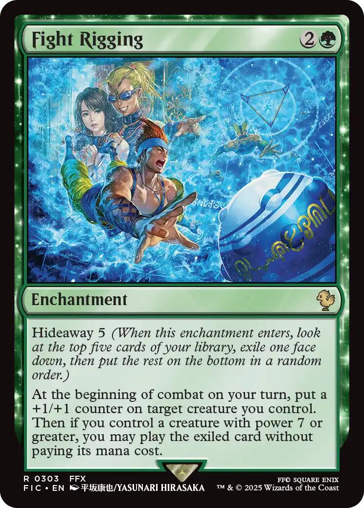 Fight Rigging (Surge Foil) [FINAL FANTASY Commander] | Good Games Adelaide SA