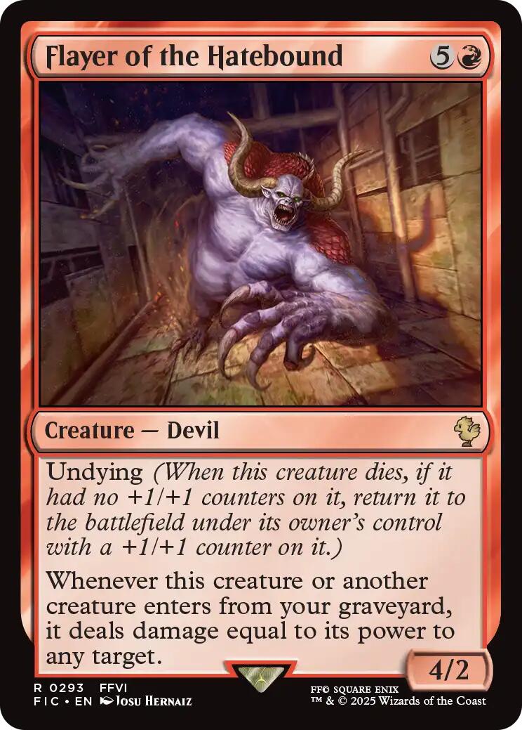 Flayer of the Hatebound (Surge Foil) [FINAL FANTASY Commander] | Good Games Adelaide SA
