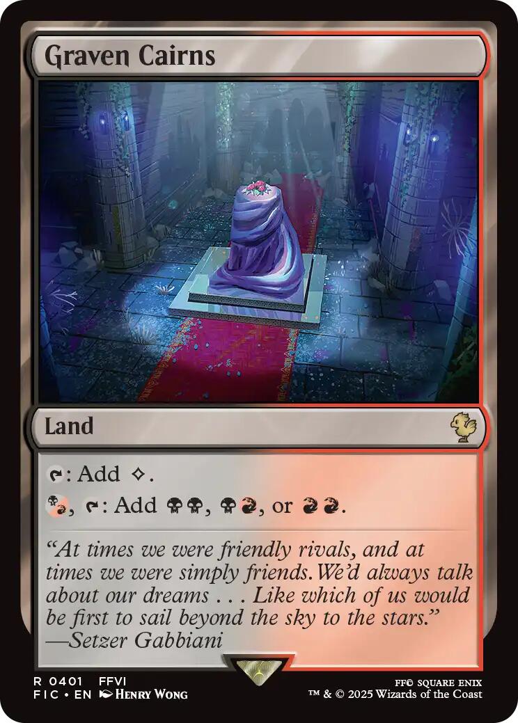 Graven Cairns (Surge Foil) [FINAL FANTASY Commander] | Good Games Adelaide SA