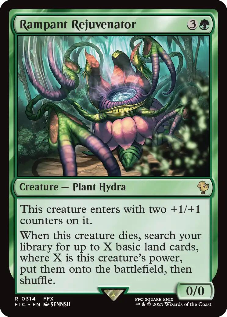 Rampant Rejuvenator (Surge Foil) [FINAL FANTASY Commander] | Good Games Adelaide SA