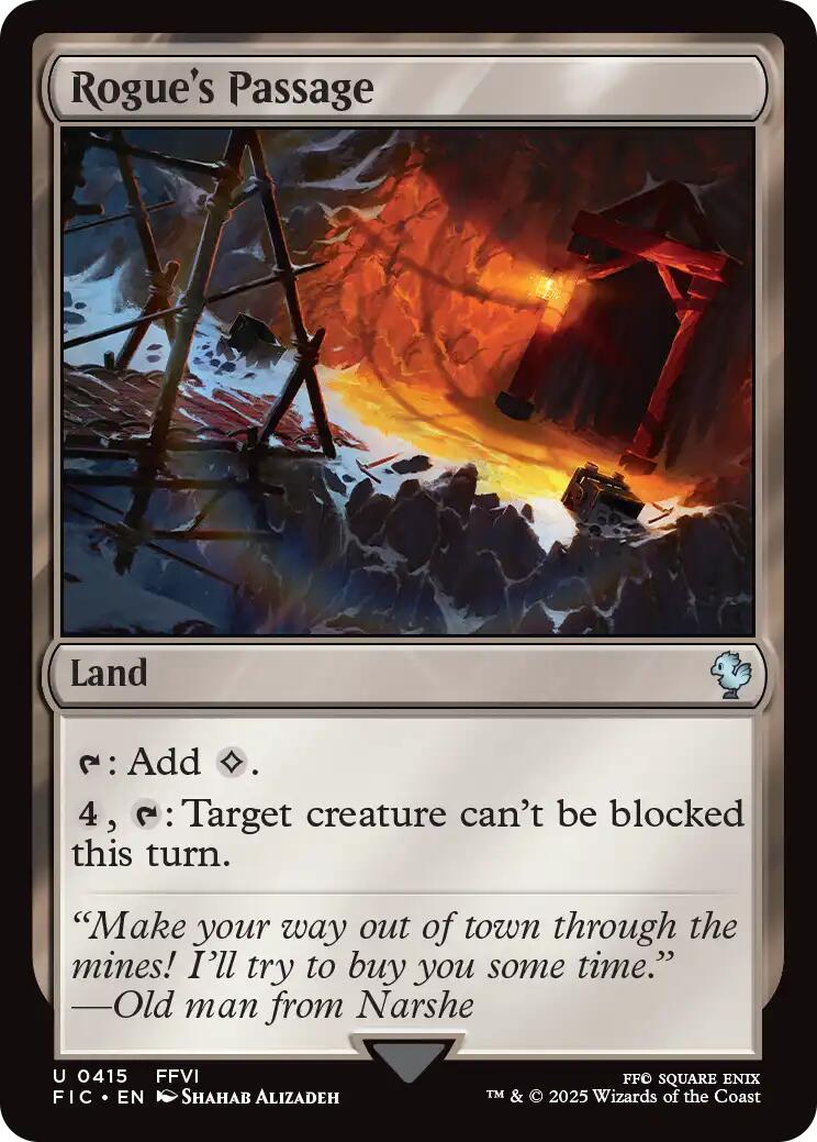 Rogue's Passage (Surge Foil) [FINAL FANTASY Commander] | Good Games Adelaide SA