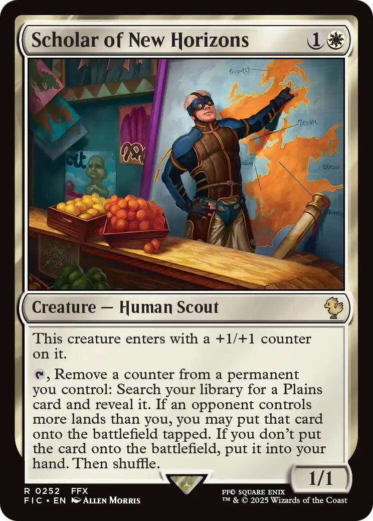 Scholar of New Horizons (Surge Foil) [FINAL FANTASY Commander] | Good Games Adelaide SA