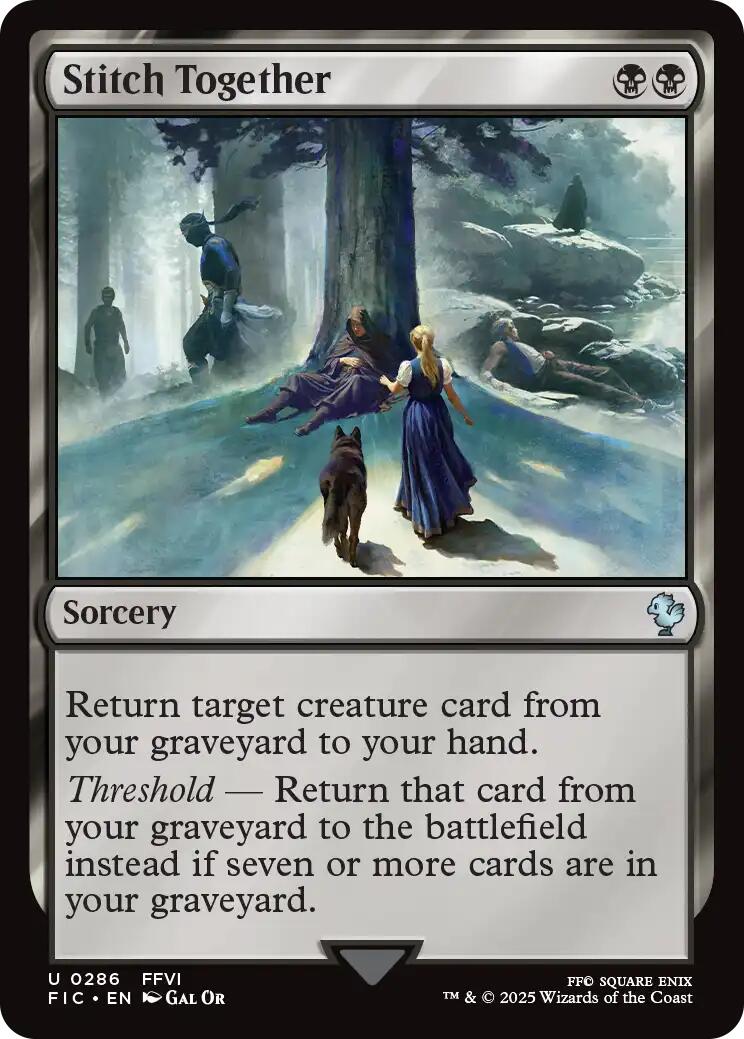 Stitch Together (Surge Foil) [FINAL FANTASY Commander] | Good Games Adelaide SA