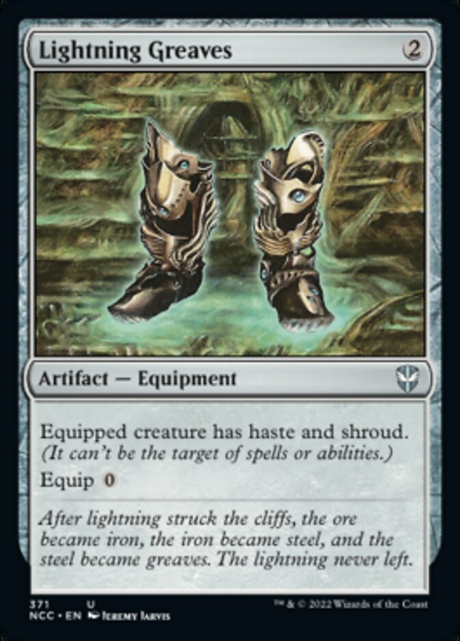 Lightning Greaves [Streets of New Capenna Commander] | Good Games Adelaide SA