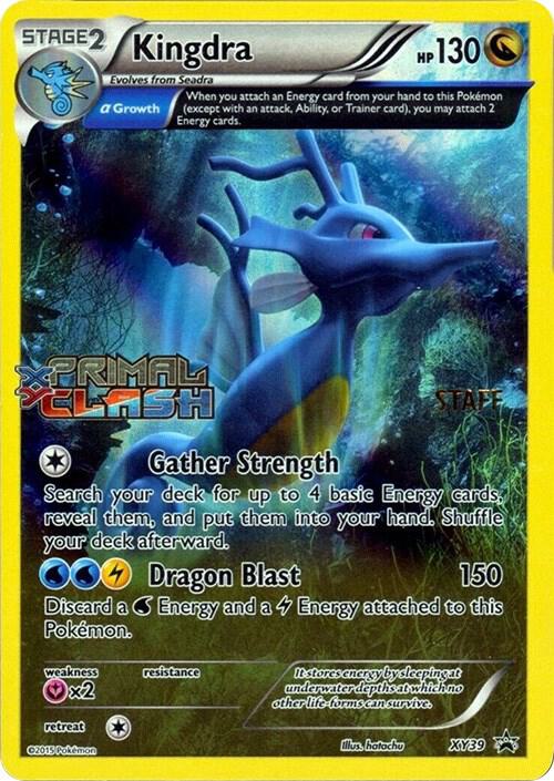 Kingdra Prerelease Staff XY39 (XY Promos)  - Holofoil | Good Games Adelaide SA
