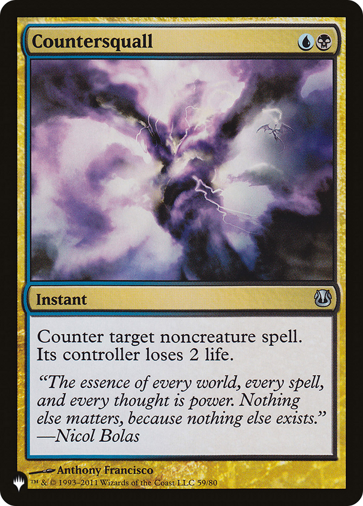 Countersquall [The List Reprints] | Good Games Adelaide SA