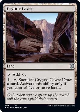 Cryptic Caves 109 (Commander: Kaldheim)  | Good Games Adelaide SA