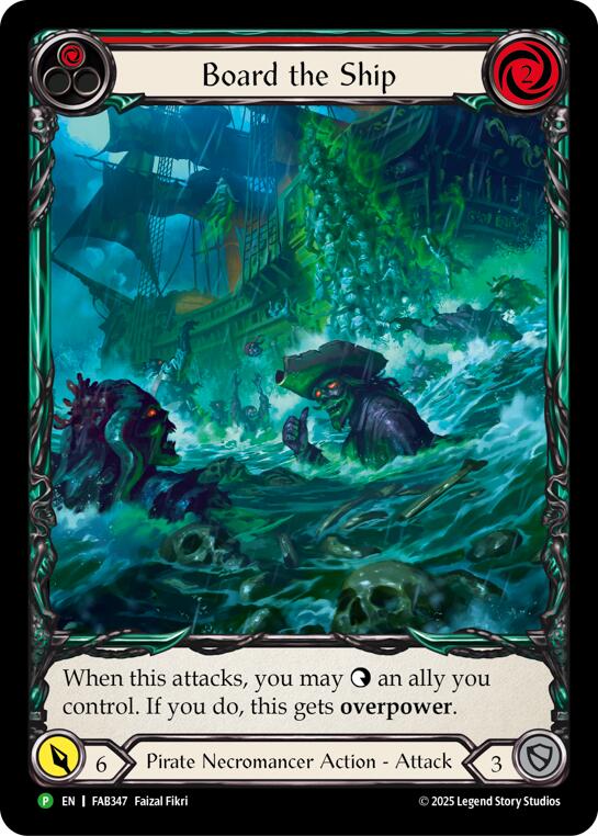 Board the Ship [FAB347] (Promo)  Rainbow Foil | Good Games Adelaide SA