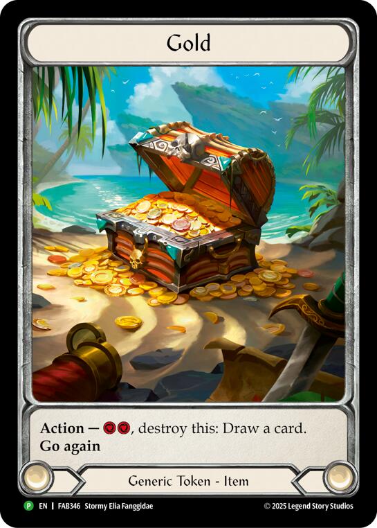 Gold [FAB346] (Promo)  Cold Foil | Good Games Adelaide SA