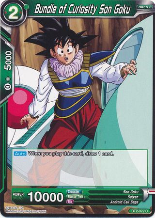 Bundle of Curiosity Son Goku [BT2-072] | Good Games Adelaide SA
