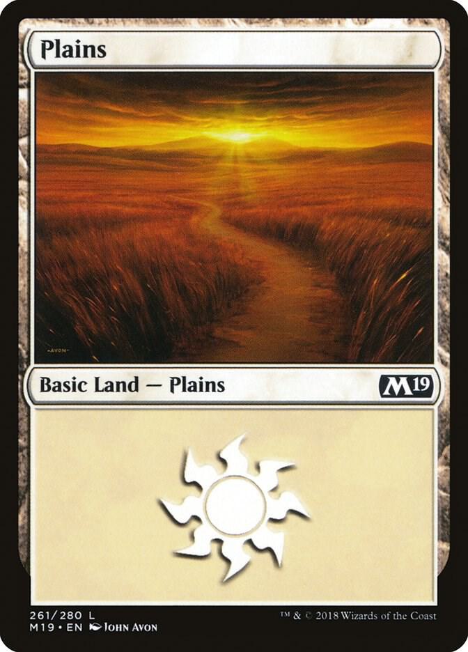 Plains 261 (Core Set 2019)  | Good Games Adelaide SA