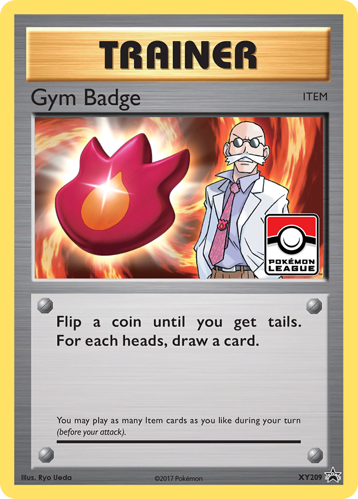 Gym Badge (XY209) (Blaine) [XY: Black Star Promos] | Good Games Adelaide SA
