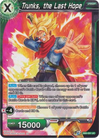 Trunks, the Last Hope [DB3-051] | Good Games Adelaide SA