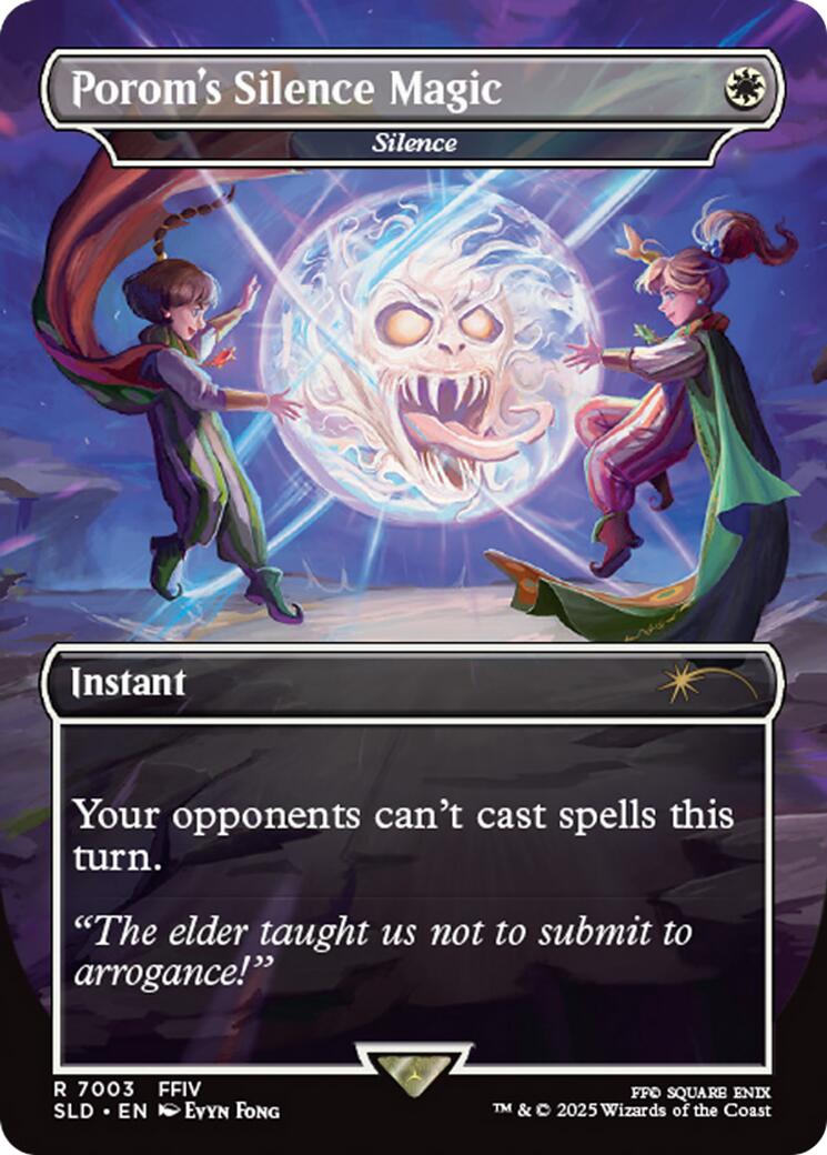Porom's Silence Magic - Silence [Secret Lair Drop Series] | Good Games Adelaide SA